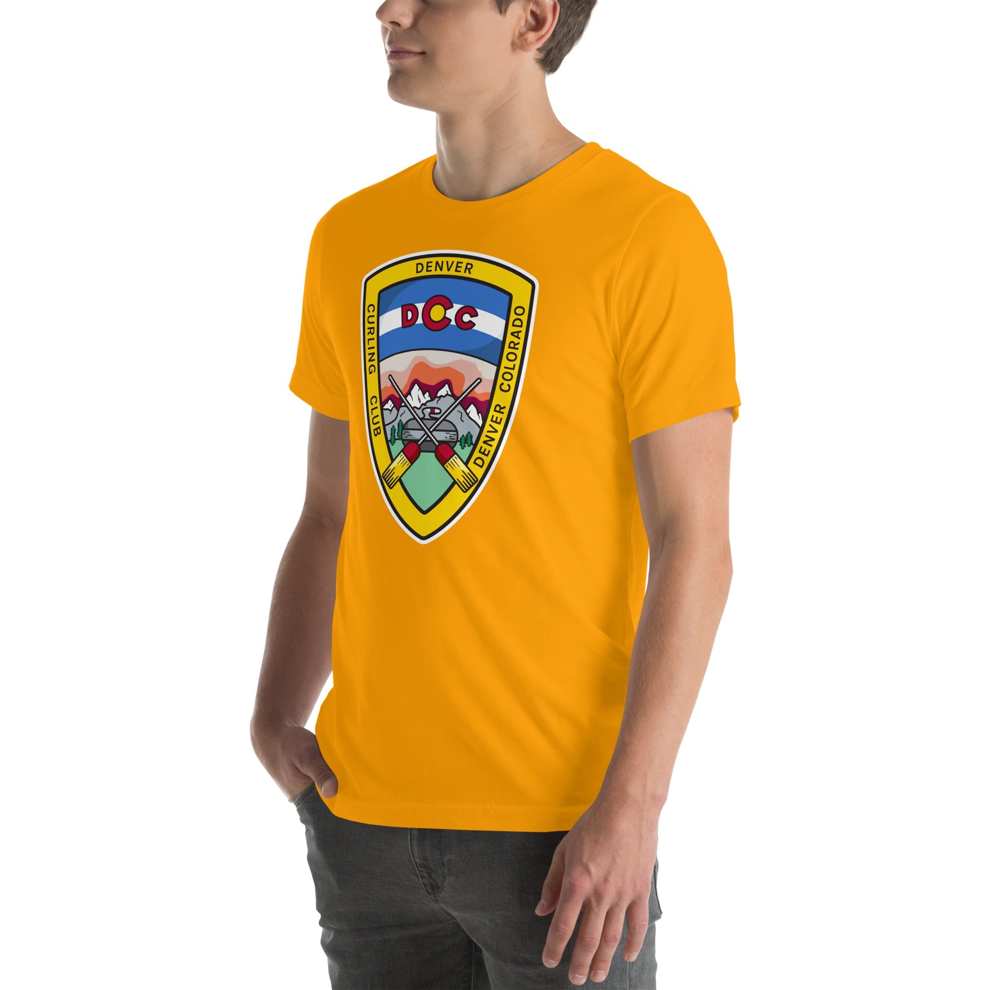 Denver Curling Club Classic Logo T-shirt - Broomfitters