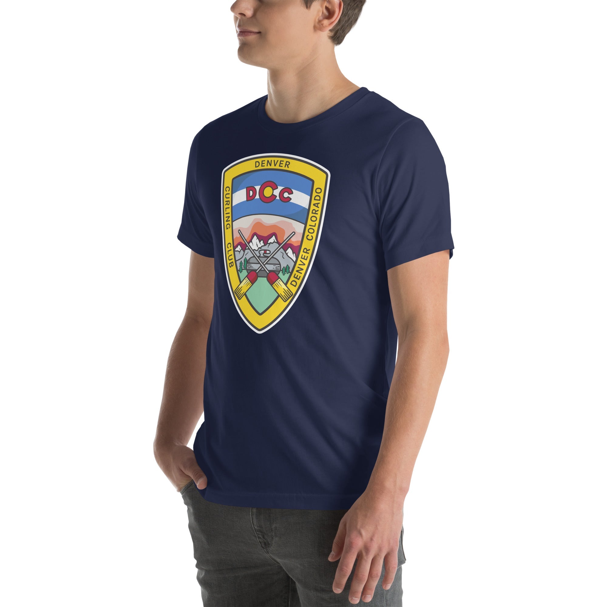 Denver Curling Club Classic Logo T-shirt - Broomfitters