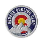 Denver Curling Club Embroidered patches - Broomfitters