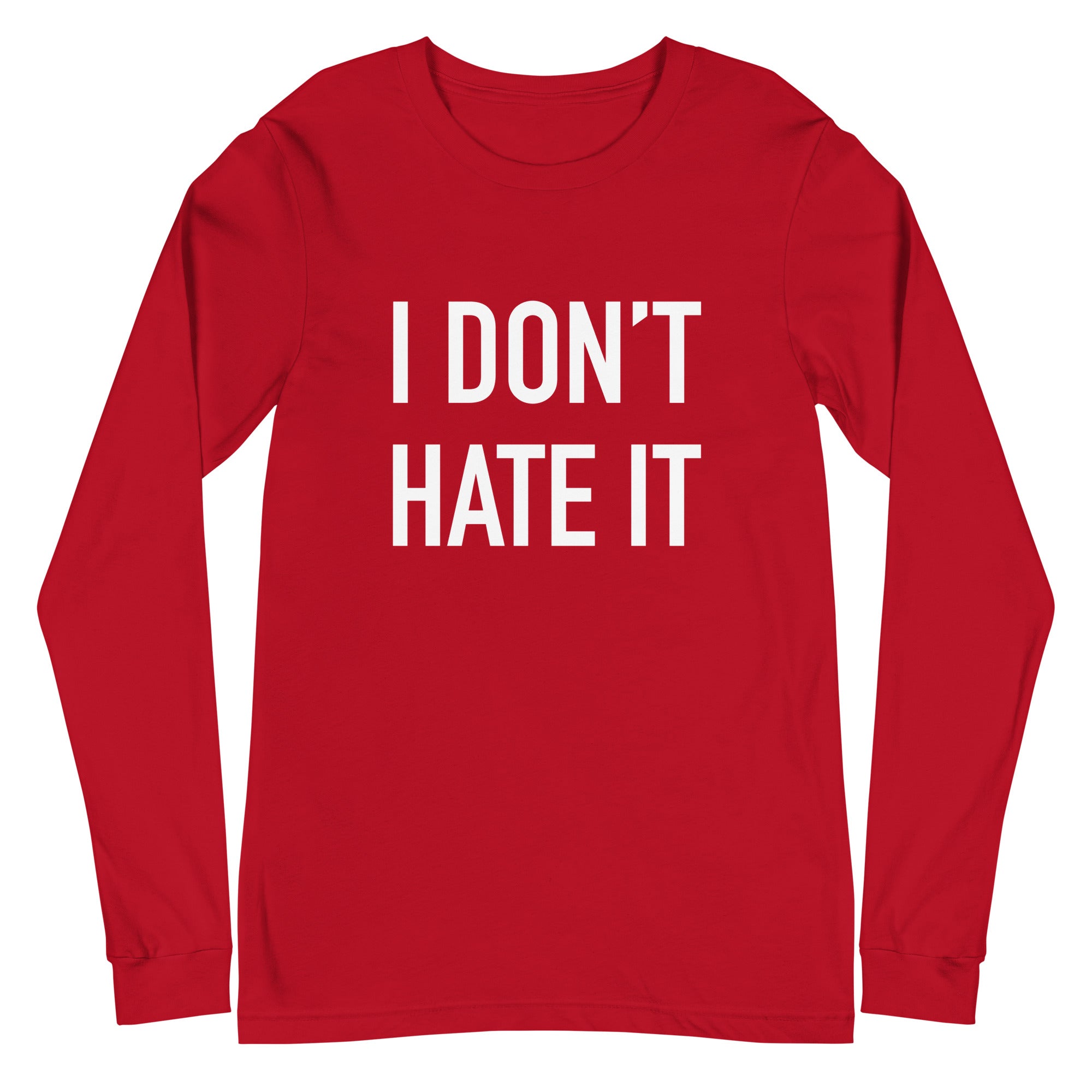 Denver Curling Club "I Don't Hate It" Long Sleeve Tee - Broomfitters