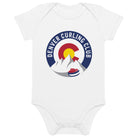 Denver Curling Club Organic cotton baby bodysuit - Broomfitters