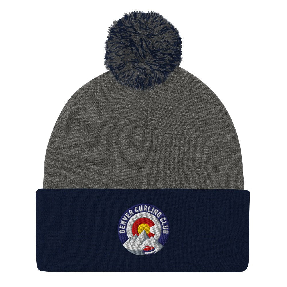 Denver Curling Club Pom - Pom Beanie - Broomfitters