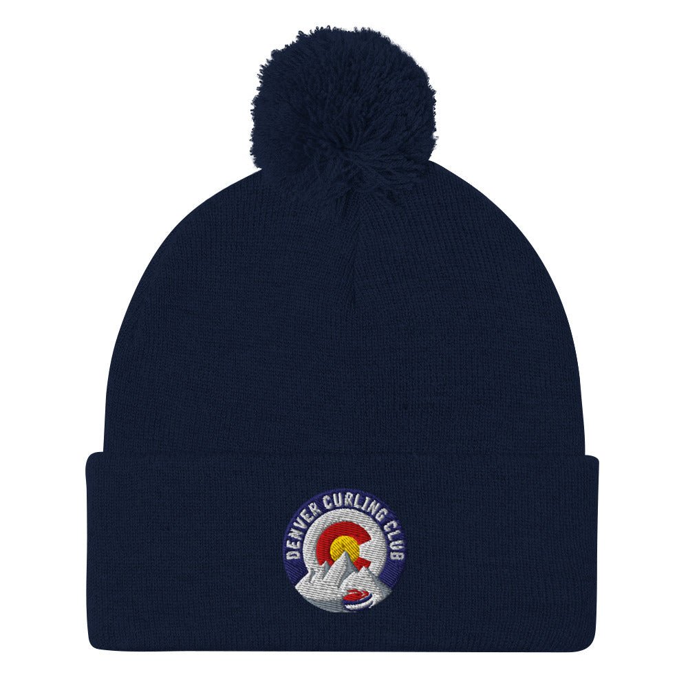 Denver Curling Club Pom - Pom Beanie - Broomfitters