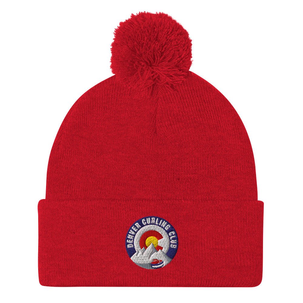 Denver Curling Club Pom - Pom Beanie - Broomfitters