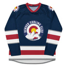 Denver Curling Club Recycled Light - weight hockey style jersey - Broomfitters