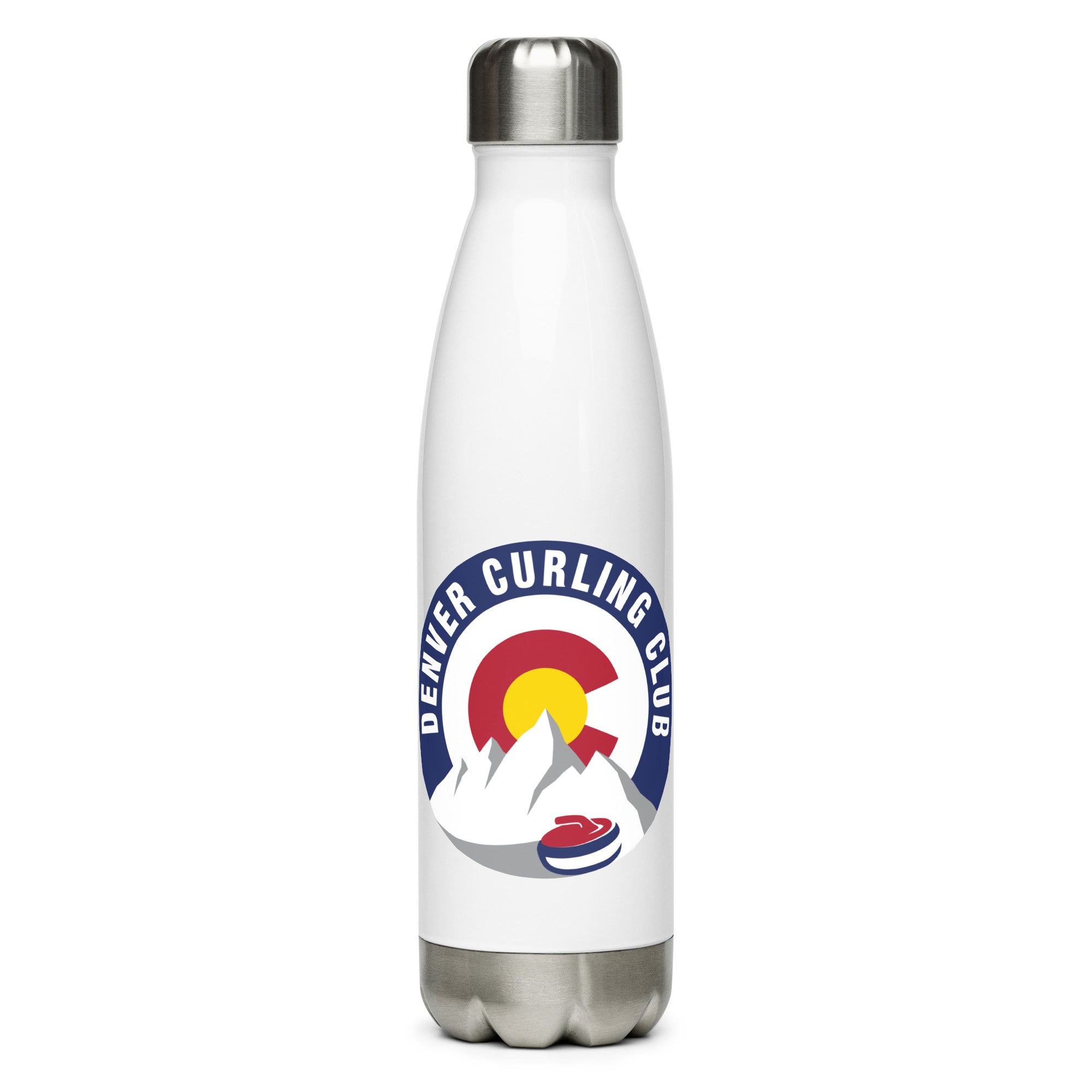 Denver Curling Club Stainless steel water bottle - Broomfitters