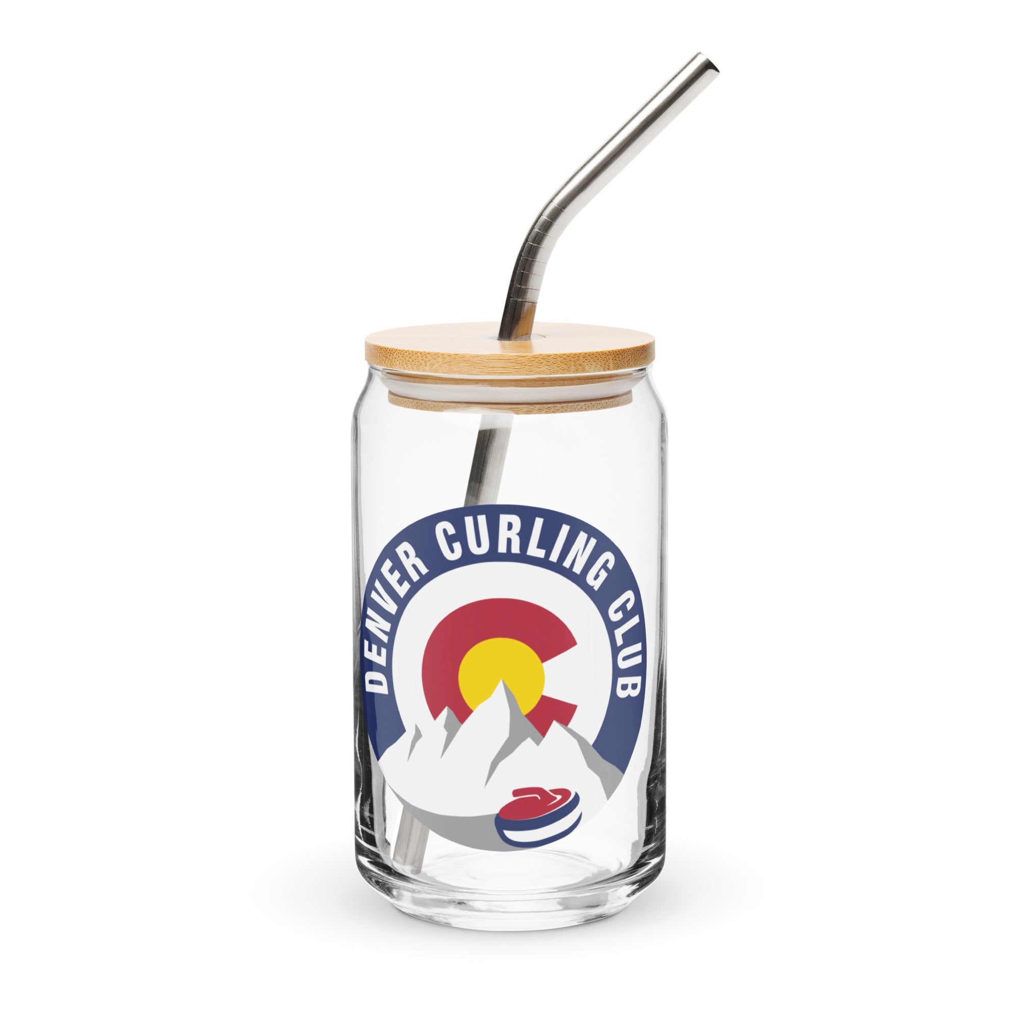 Denver Curling Club: The Can - shaped Glass - Broomfitters