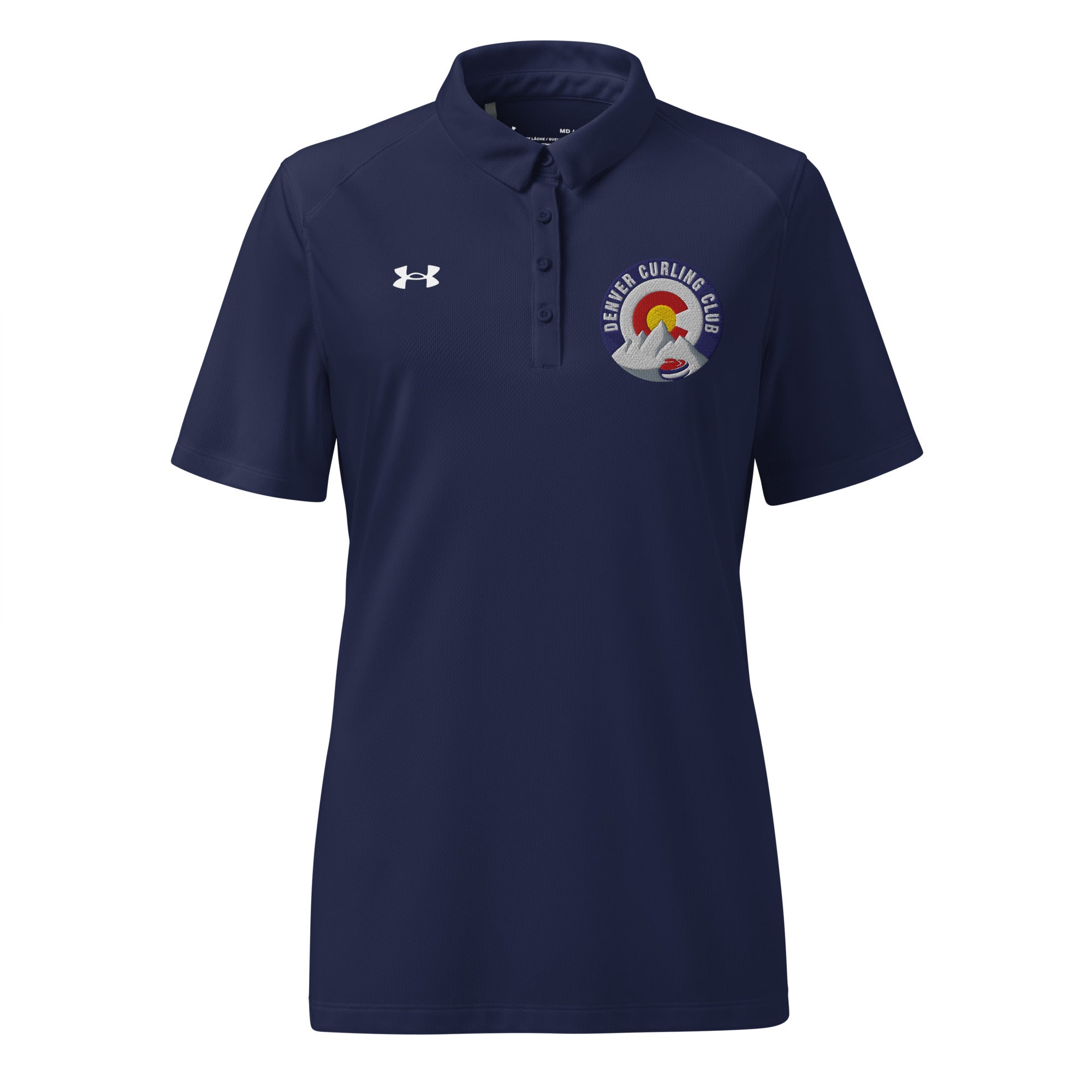 Denver Curling Club Under Armour® women’s polo - Broomfitters