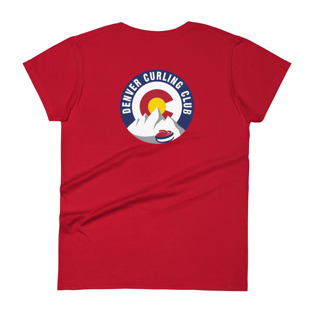 Denver Curling Club Women's short sleeve t-shirt - Broomfitters