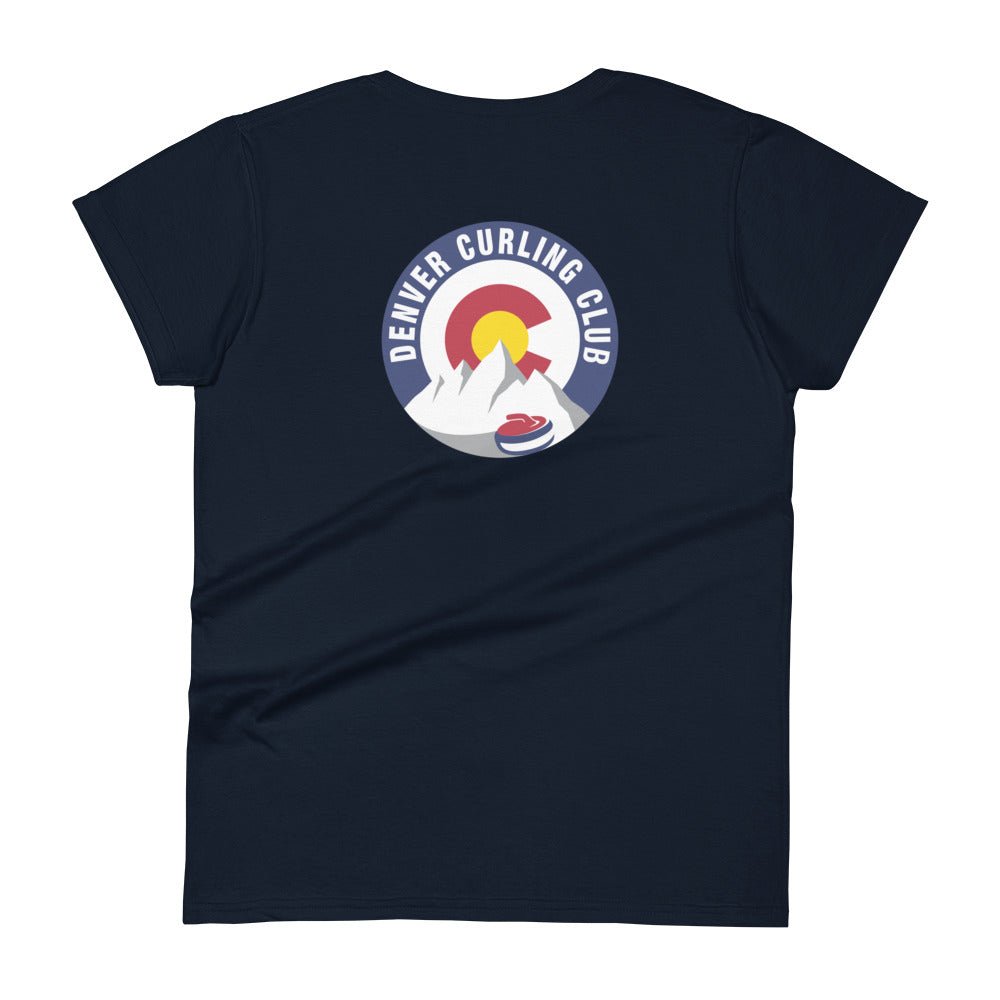 Denver Curling Club Women's short sleeve t-shirt - Broomfitters