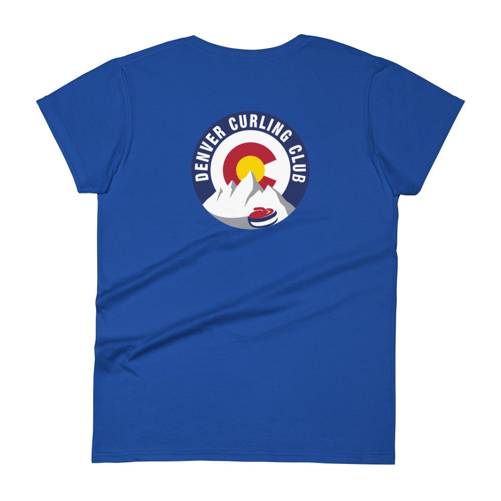 Denver Curling Club Women's short sleeve t-shirt - Broomfitters