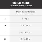 Drift II Heated Leather Gloves (3500mAh USB - C batt) - Broomfitters