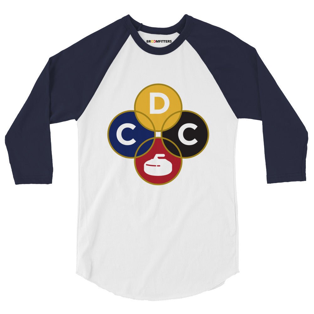 Duluth Curling Club 3/4 sleeve raglan shirt - Broomfitters