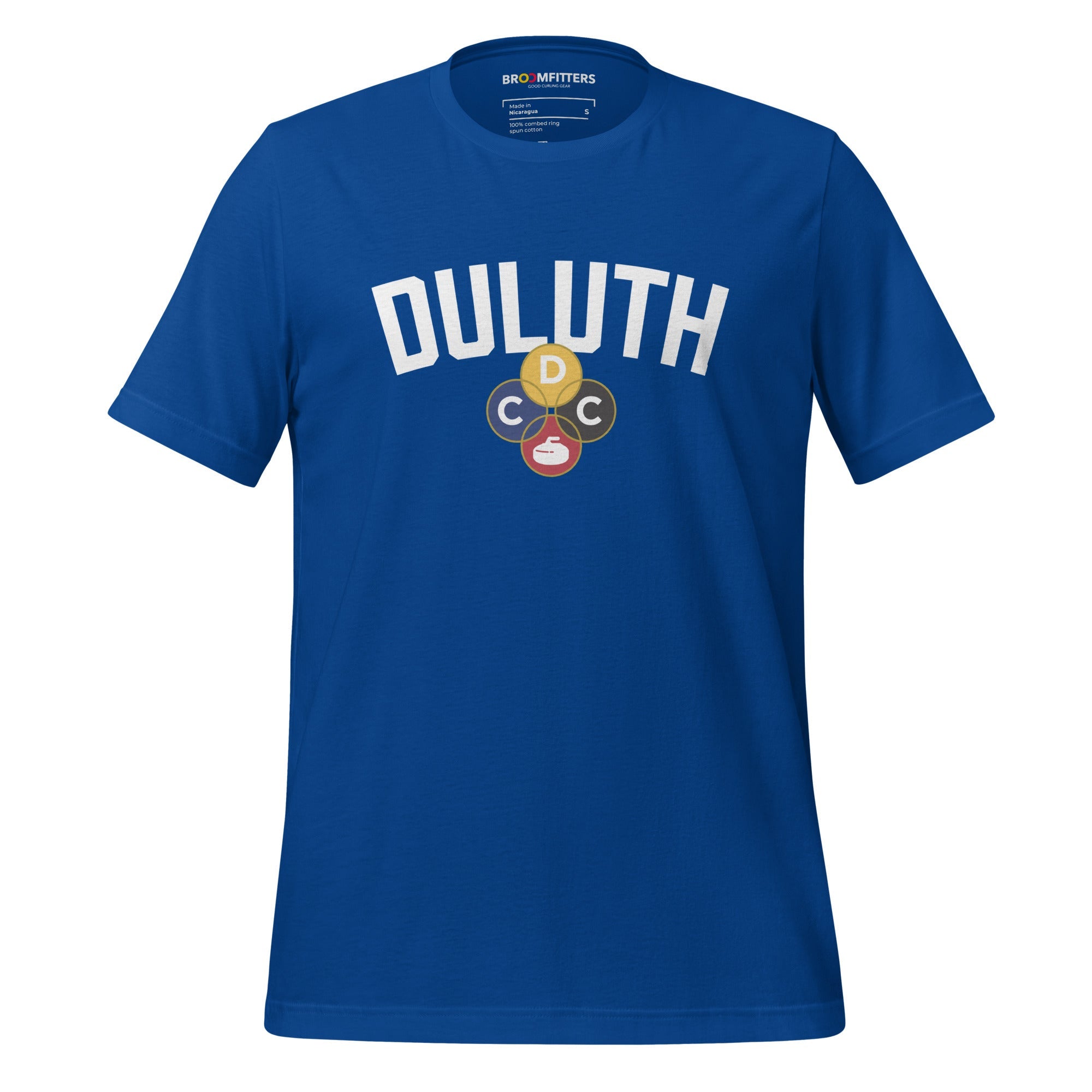 Duluth Curling Club Block t - shirt - Broomfitters