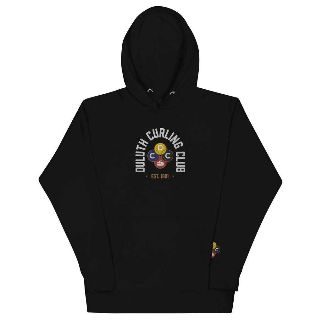 Duluth Curling Club Embroidered Hoodie - Broomfitters