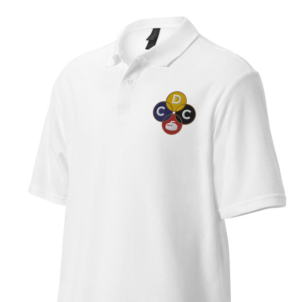 Duluth Curling Club pique polo shirt - Broomfitters