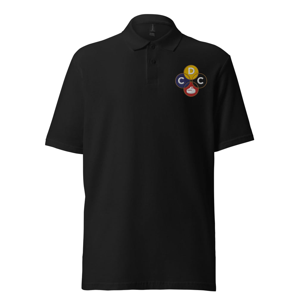 Duluth Curling Club pique polo shirt - Broomfitters