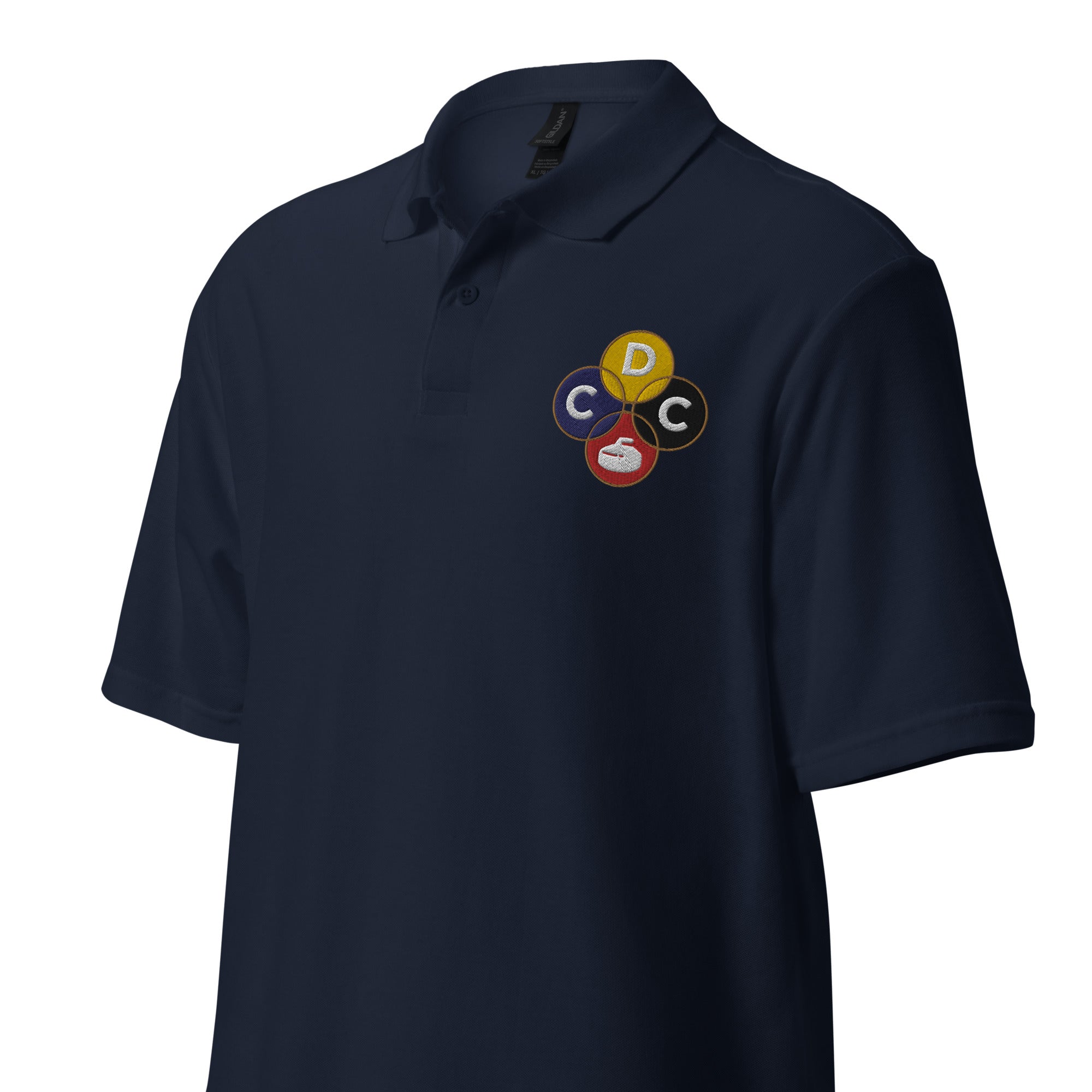 Duluth Curling Club pique polo shirt - Broomfitters