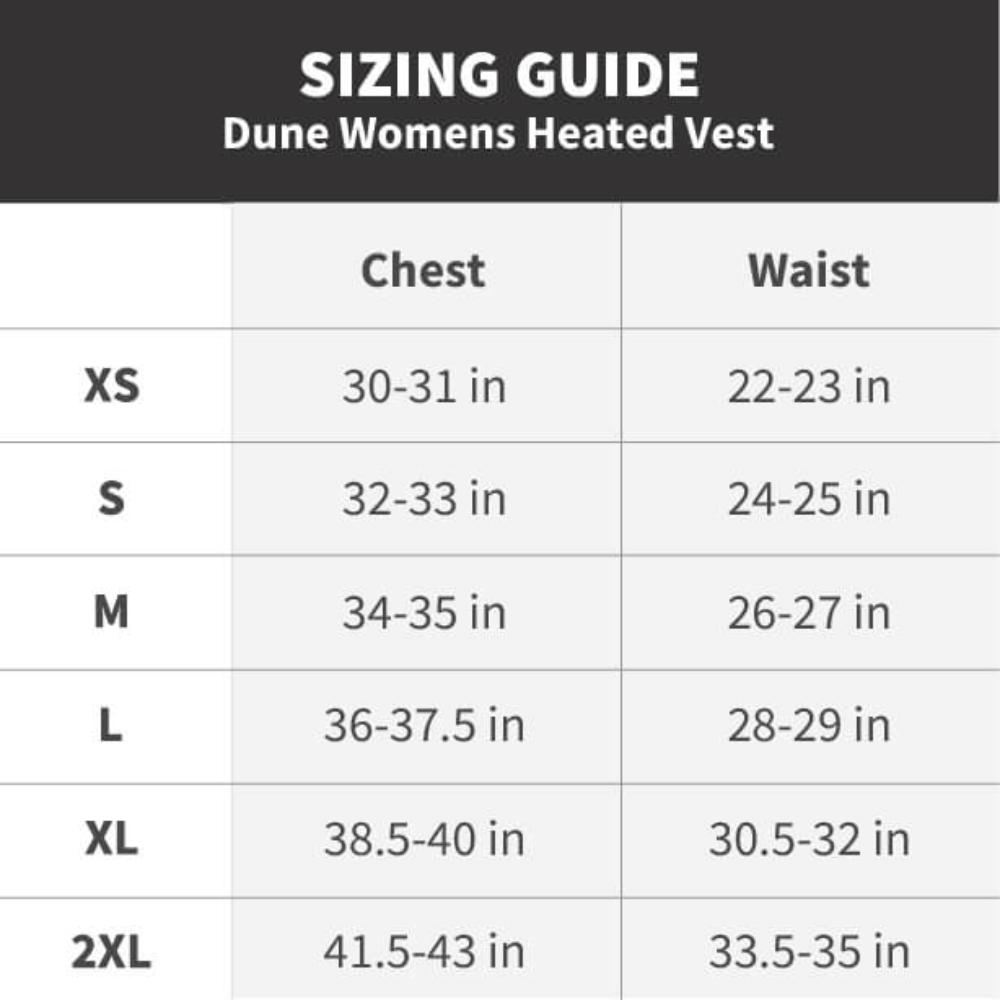 Dune Heated Vest for Women - Broomfitters