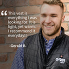 Dune Mens Heated Vest - Broomfitters