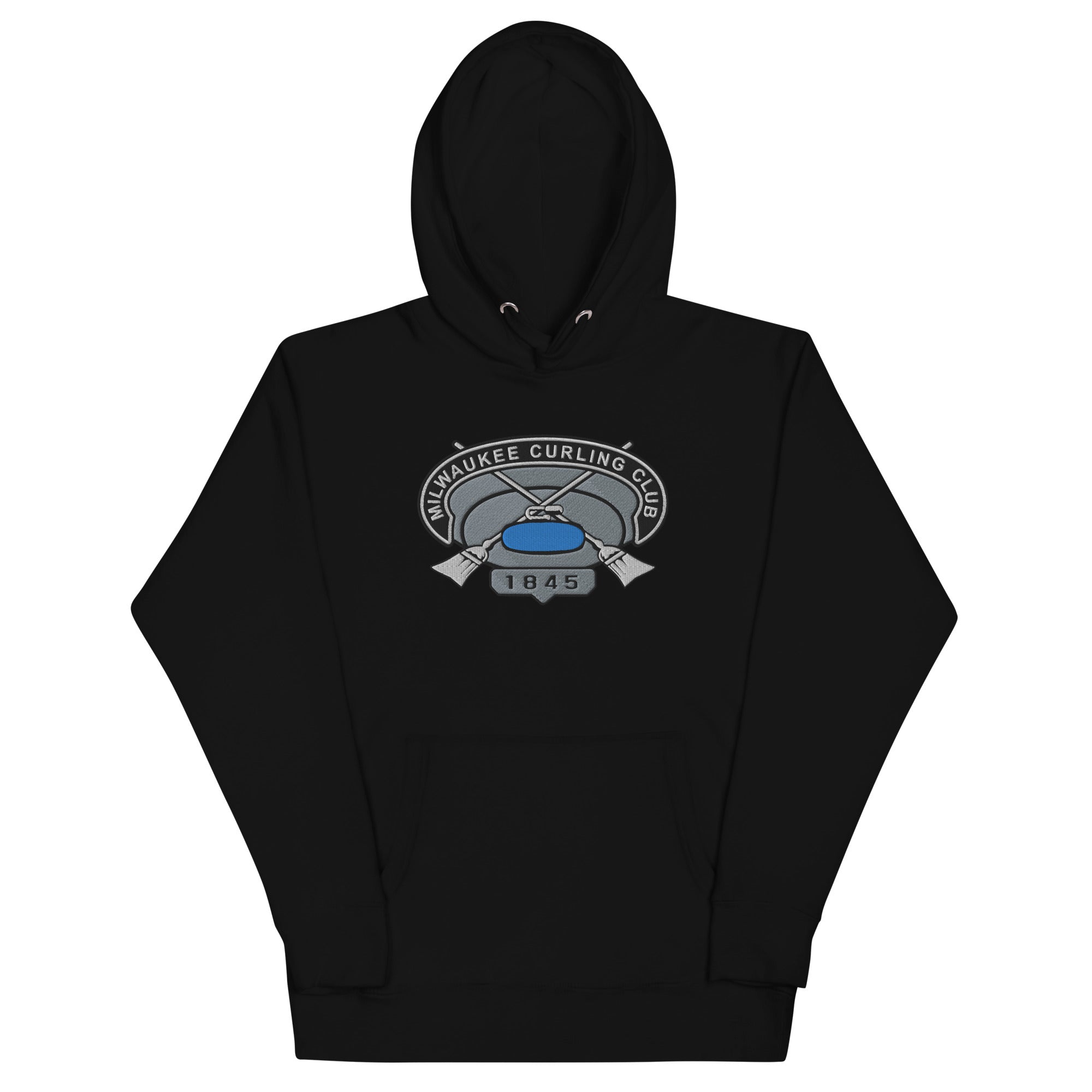 Embroidered Milwaukee Curling Club Unisex Hoodie - Broomfitters