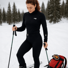 FlexCore Women’s Heated Base Layer Pants – Gobi Heat® - Dual Control - Broomfitters