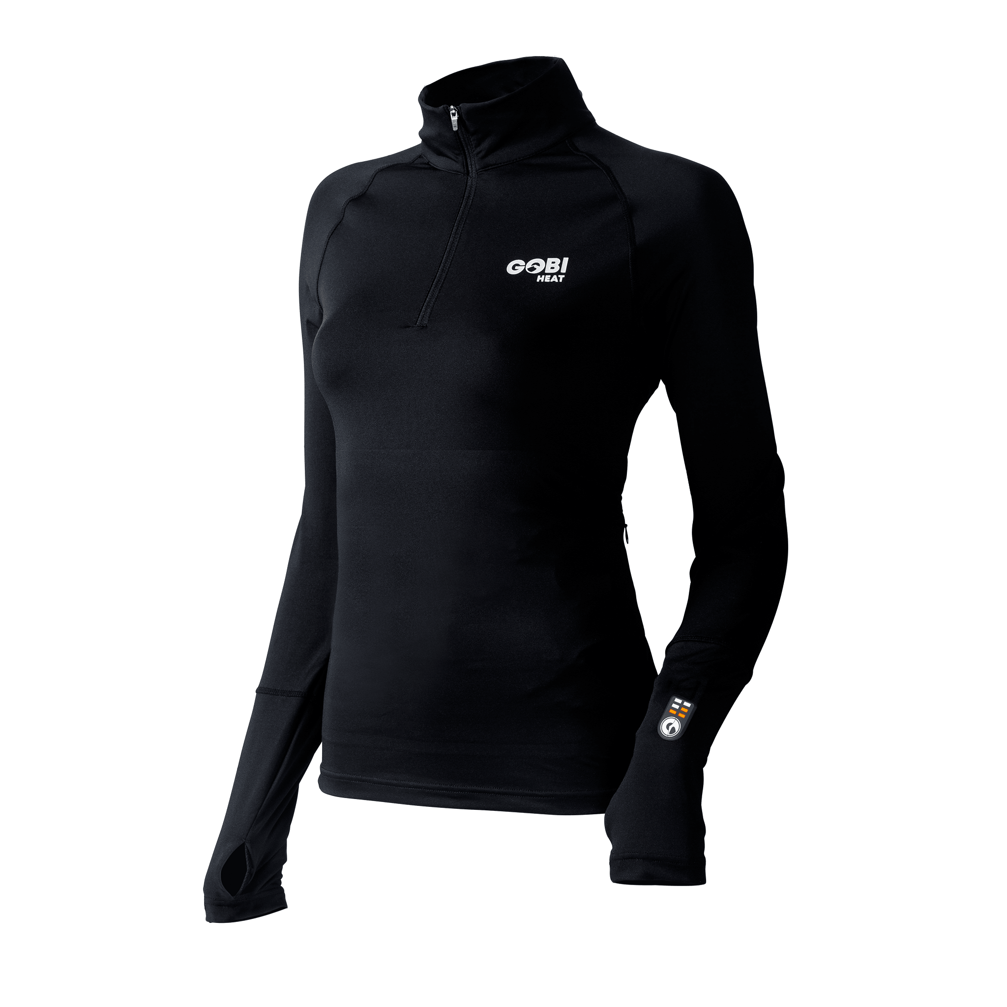 FlexCore Women’s Heated Base Layer Shirt - Dual Control - Broomfitters