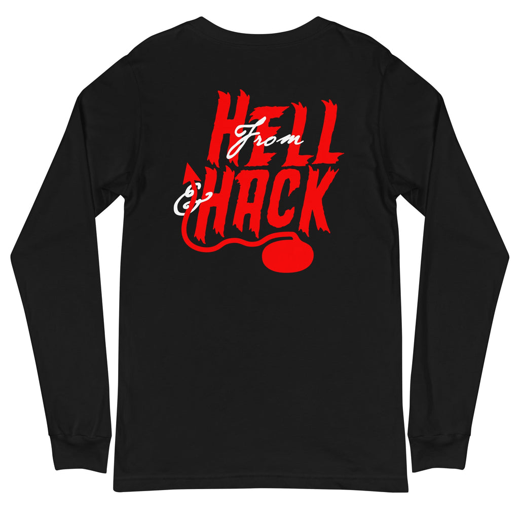 From Hell & Hack Unisex Long Sleeve Tee - Broomfitters