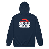 Good Curling - Potomac Curling Club Unisex heavy blend zip hoodie - Broomfitters