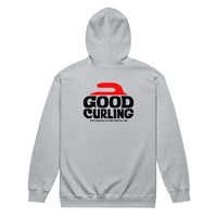 Good Curling - Potomac Curling Club Unisex heavy blend zip hoodie - Broomfitters
