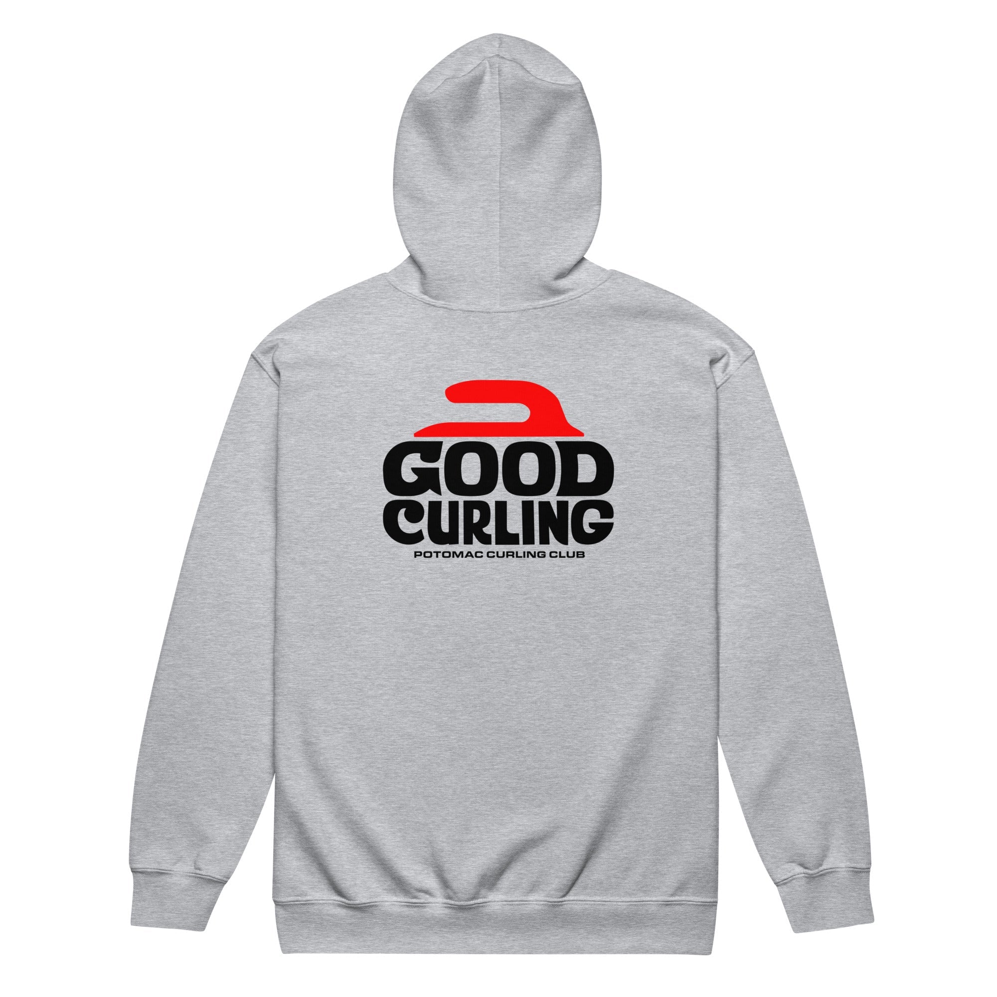 Good Curling - Potomac Curling Club Unisex heavy blend zip hoodie - Broomfitters