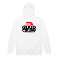 Good Curling - Potomac Curling Club Unisex heavy blend zip hoodie - Broomfitters