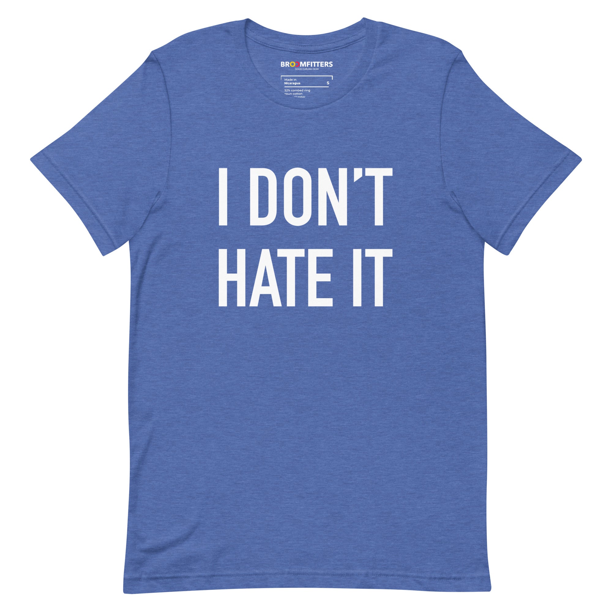 I don't Hate it - Long Island Curling Club Unisex t-shirt - Broomfitters