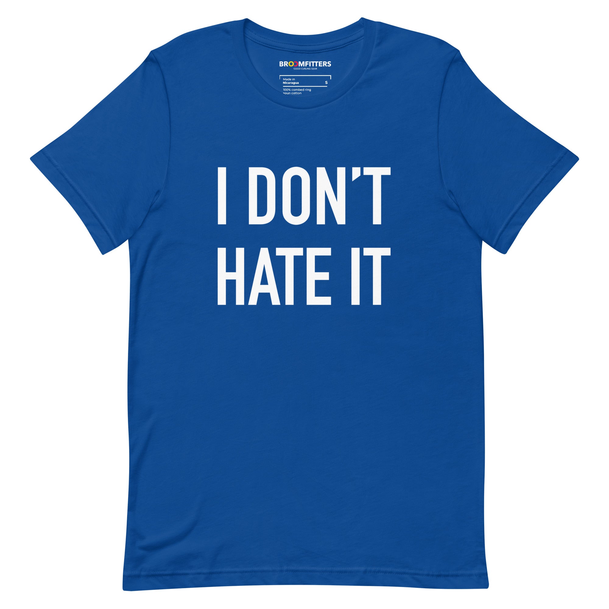 I Don't Hate It - Ocean State Curling Unisex t-shirt - Broomfitters