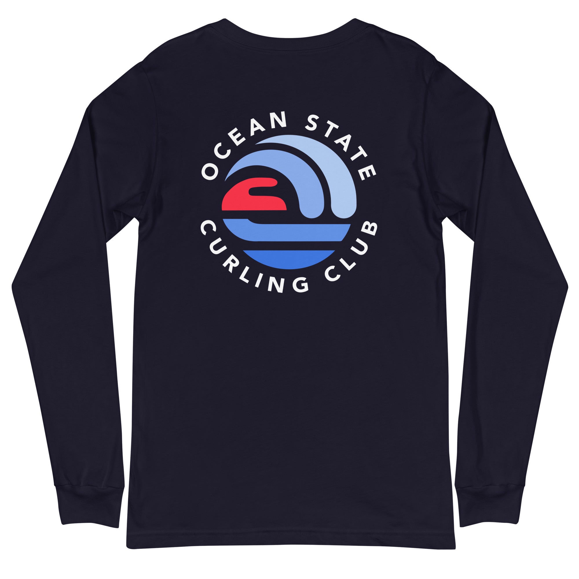 I Don't Hate.It - Ocean State Curling Unisex Long Sleeve Tee - Broomfitters