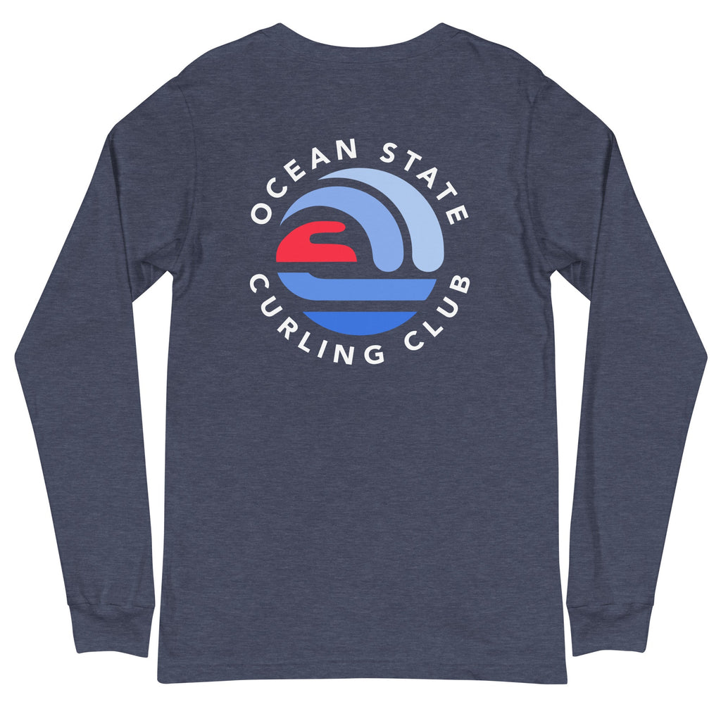 I Don't Hate.It - Ocean State Curling Unisex Long Sleeve Tee - Broomfitters