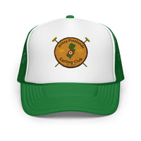 Jersey Pinelands Curling Club Foam trucker hat - Broomfitters