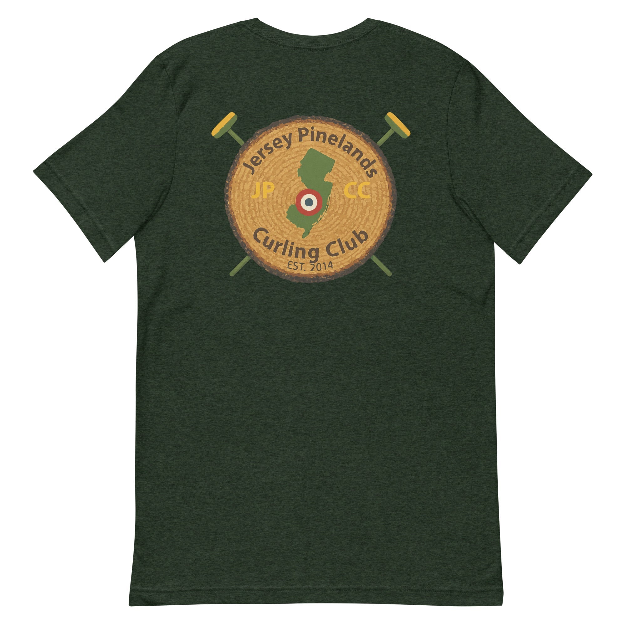 Jersey Pinelands Curling Club I Don't Hate it Unisex t-shirt - Broomfitters