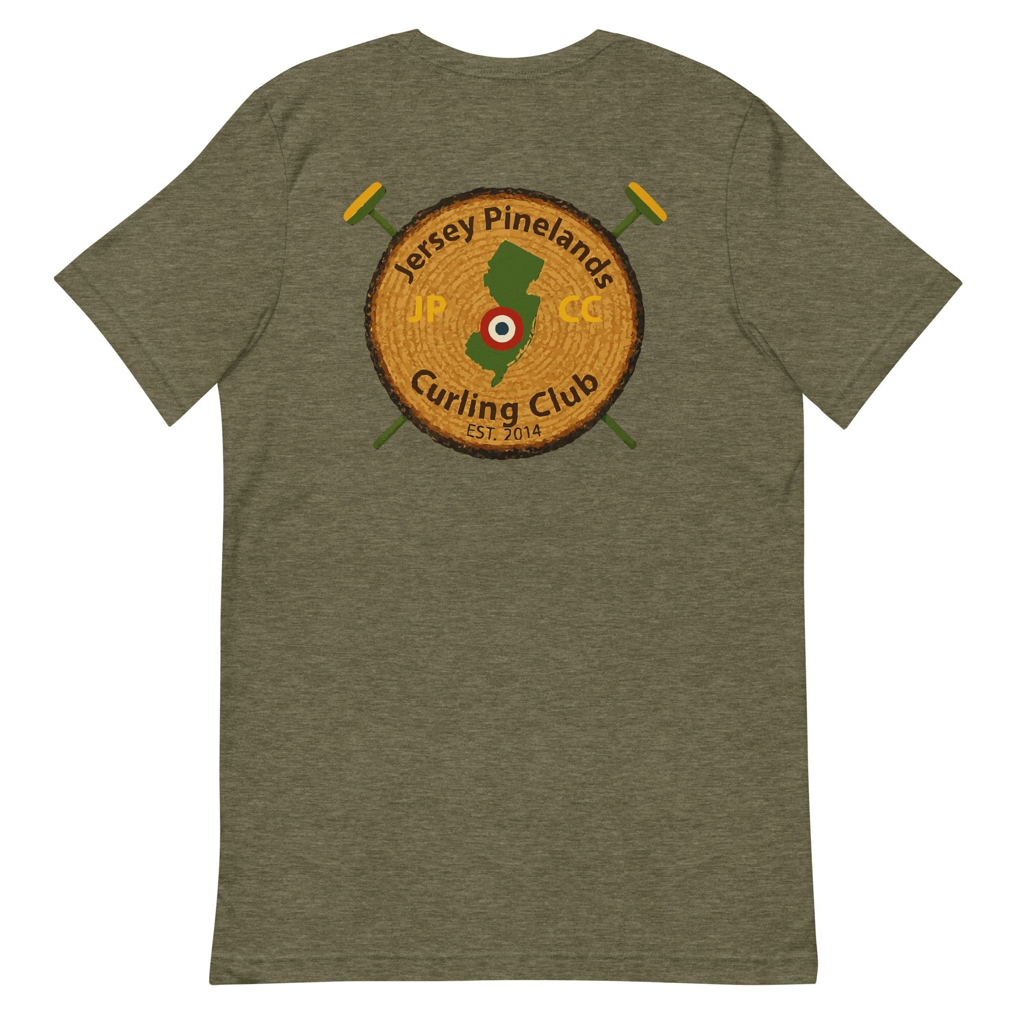 Jersey Pinelands Curling Club I Don't Hate it Unisex t-shirt - Broomfitters