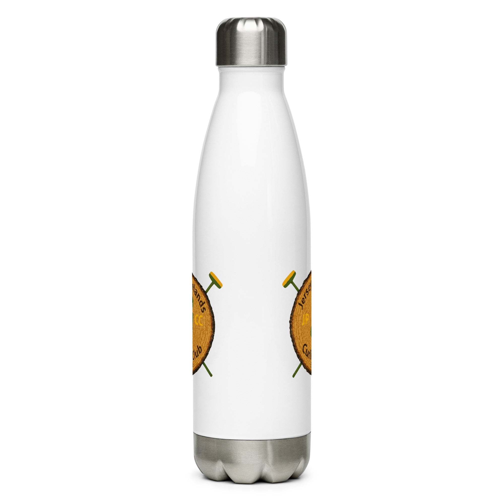 Jersey Pinelands Curling Club Stainless steel water bottle - Broomfitters