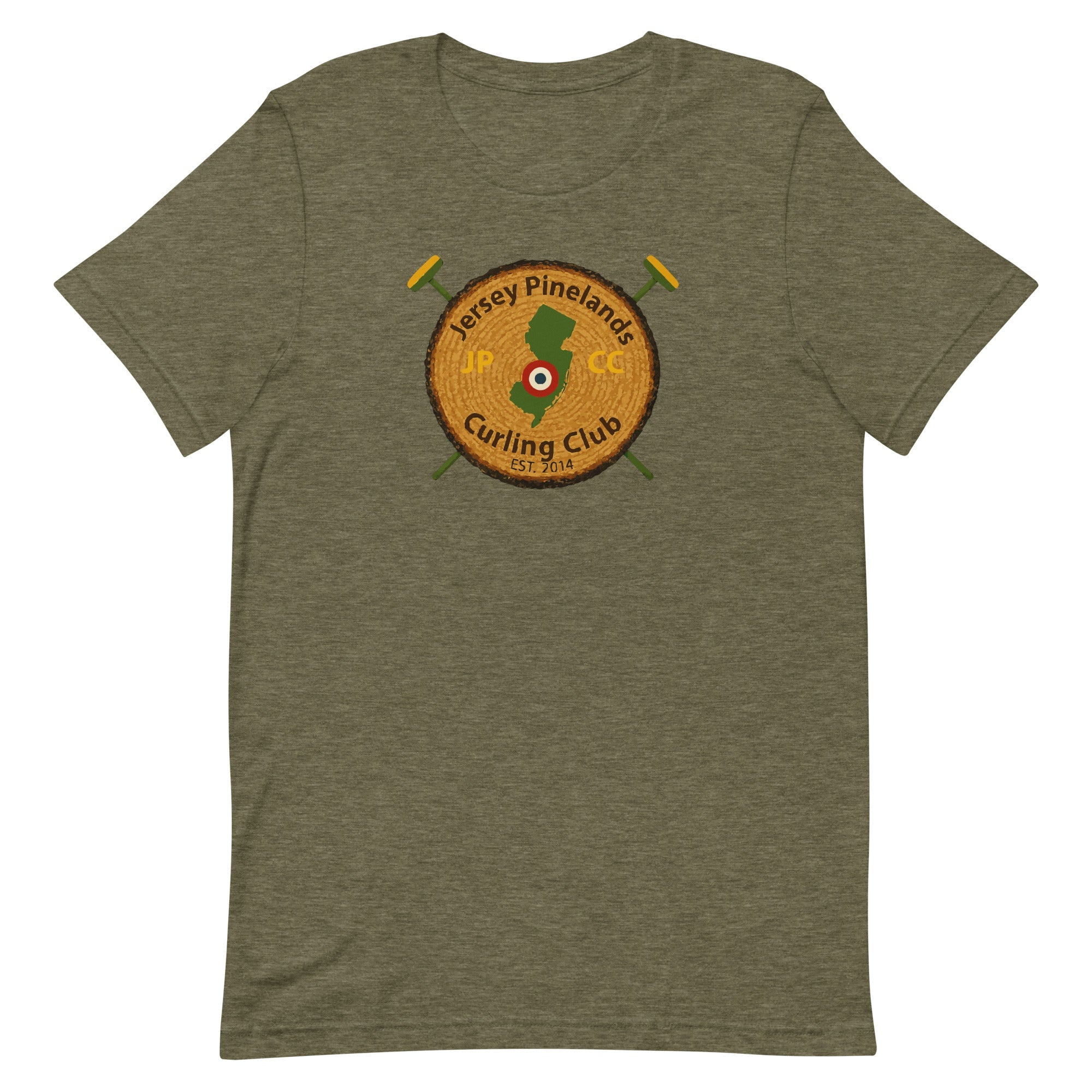 Jersey Pinelands Curling Club Unisex t-shirt - Broomfitters