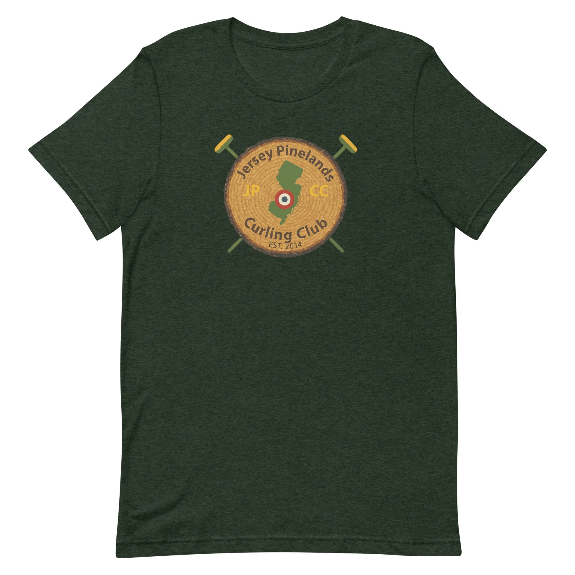 Jersey Pinelands Curling Club Unisex t-shirt - Broomfitters