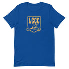 Last Chance Curling Male Logo Unisex t-shirt - Broomfitters