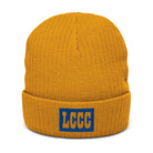 Last Chance Curling Ribbed knit beanie - Broomfitters