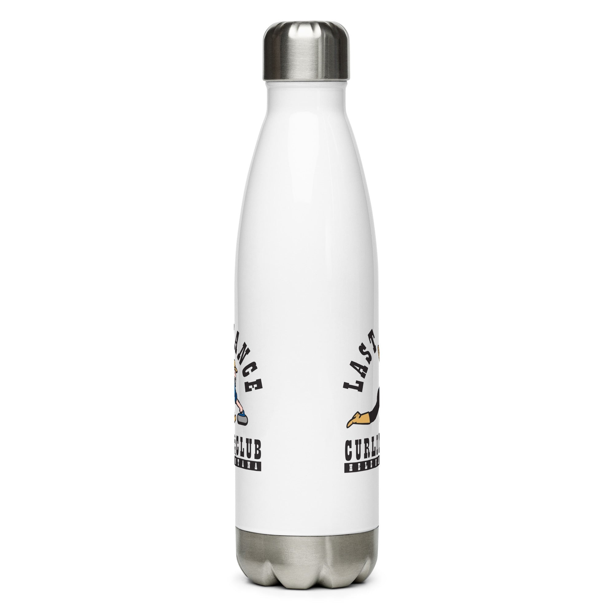 Last Chance Curling Stainless steel water bottle - Broomfitters