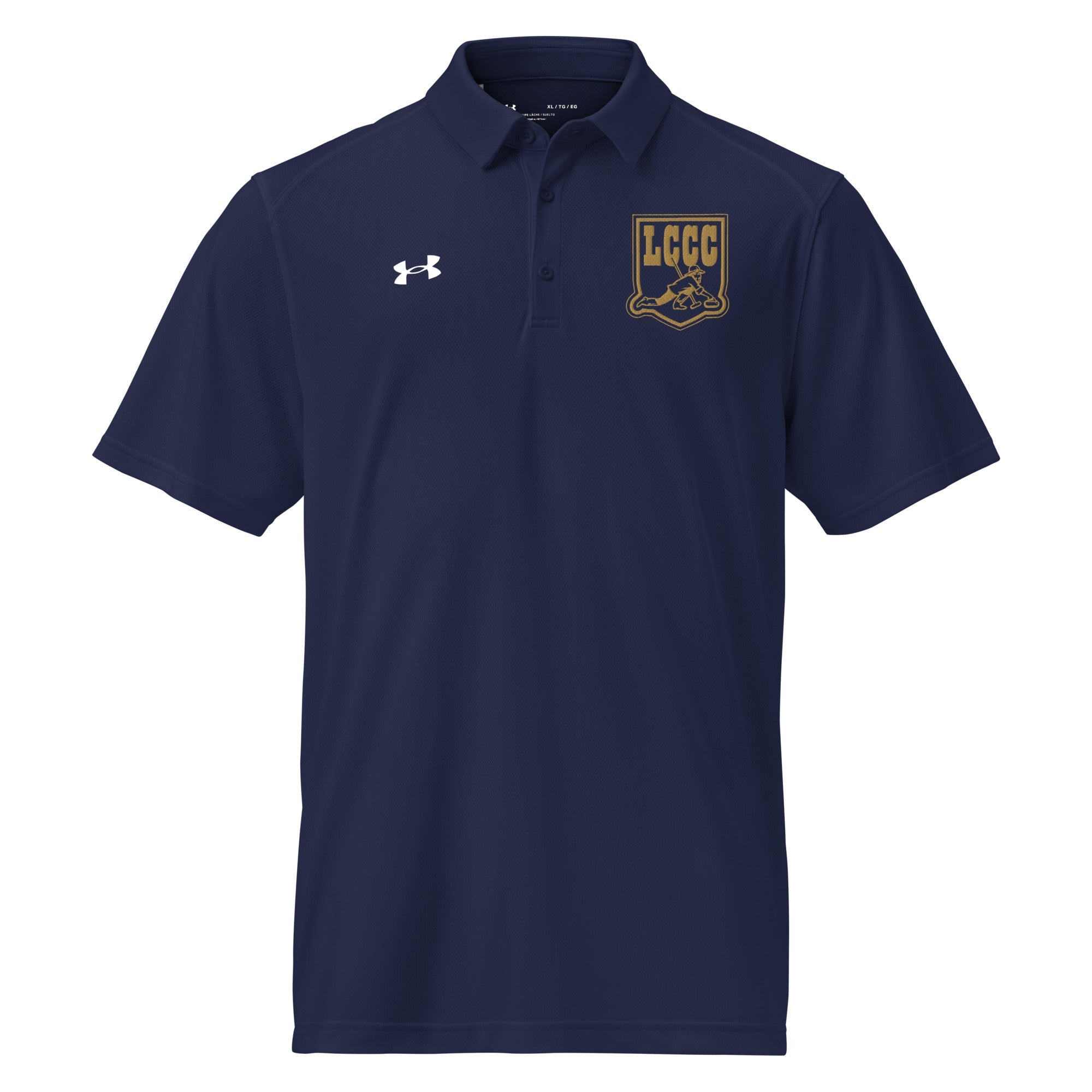 Last Chance Curling Under Armour® men's polo - Broomfitters