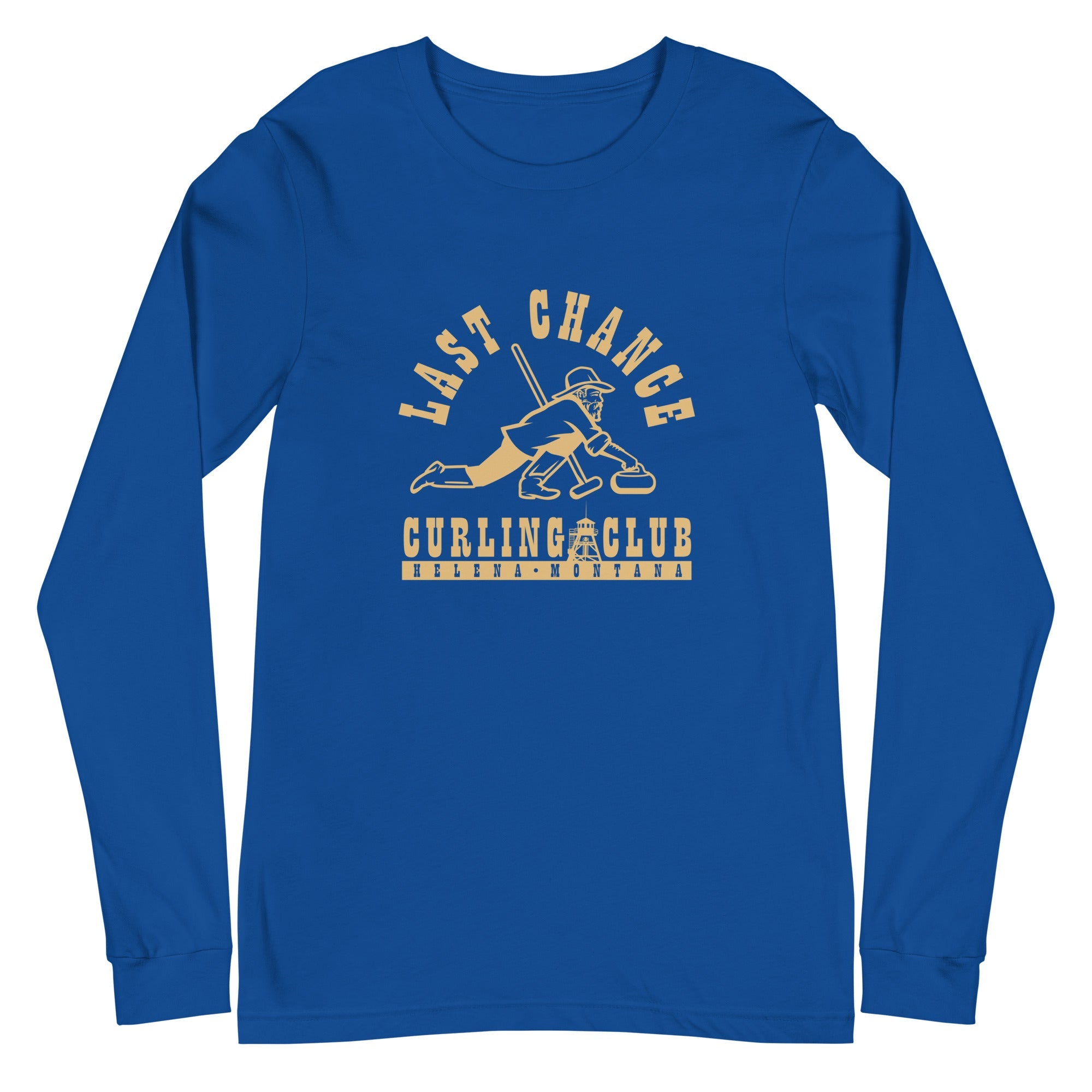 Last Chance Curling Unisex Long Sleeve Tee - Broomfitters