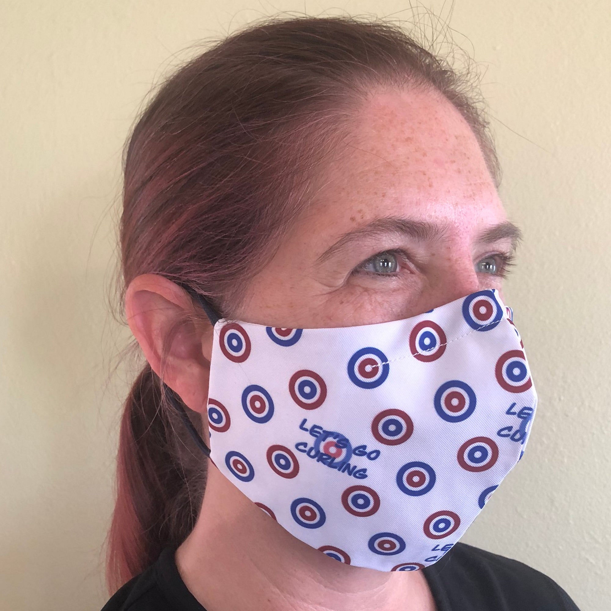Let's Go Curling Face Mask - Broomfitters