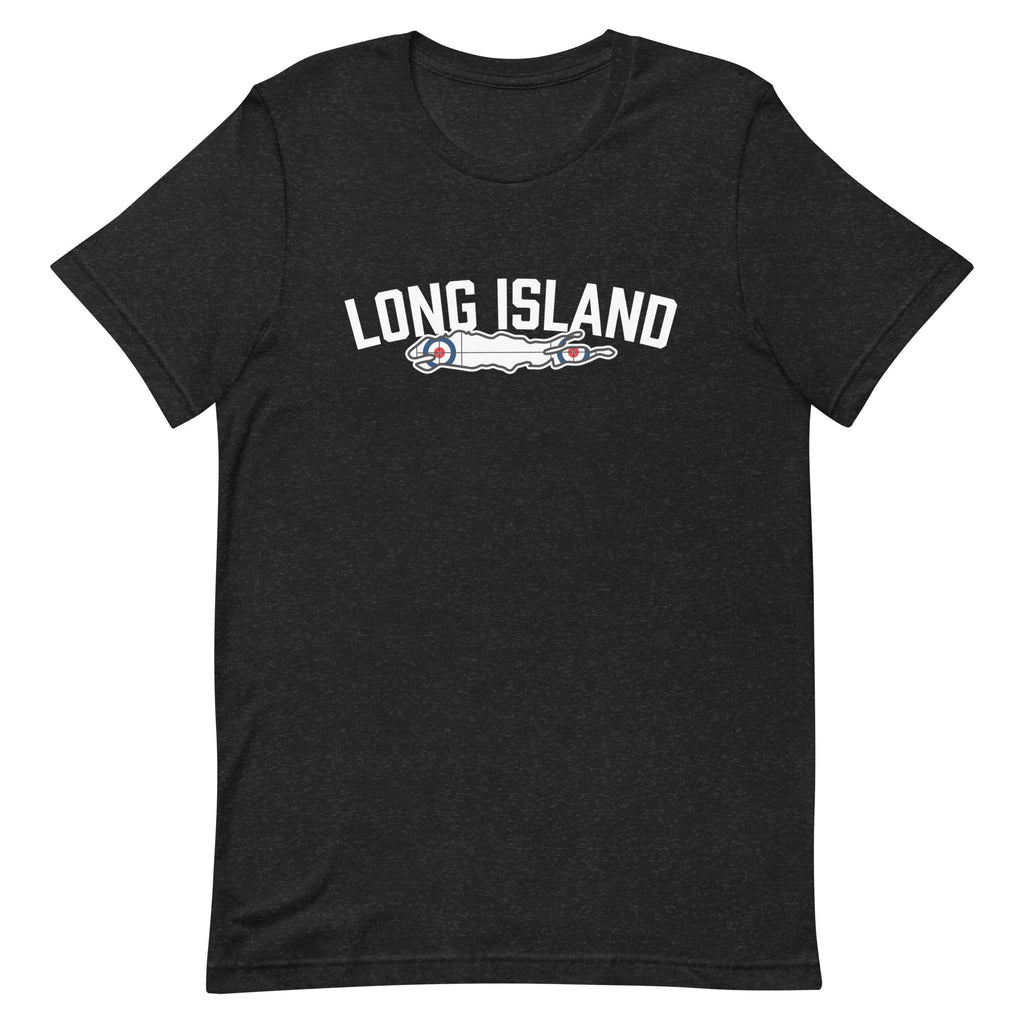Long Island Curling - Block Letters Unisex t-shirt - Broomfitters