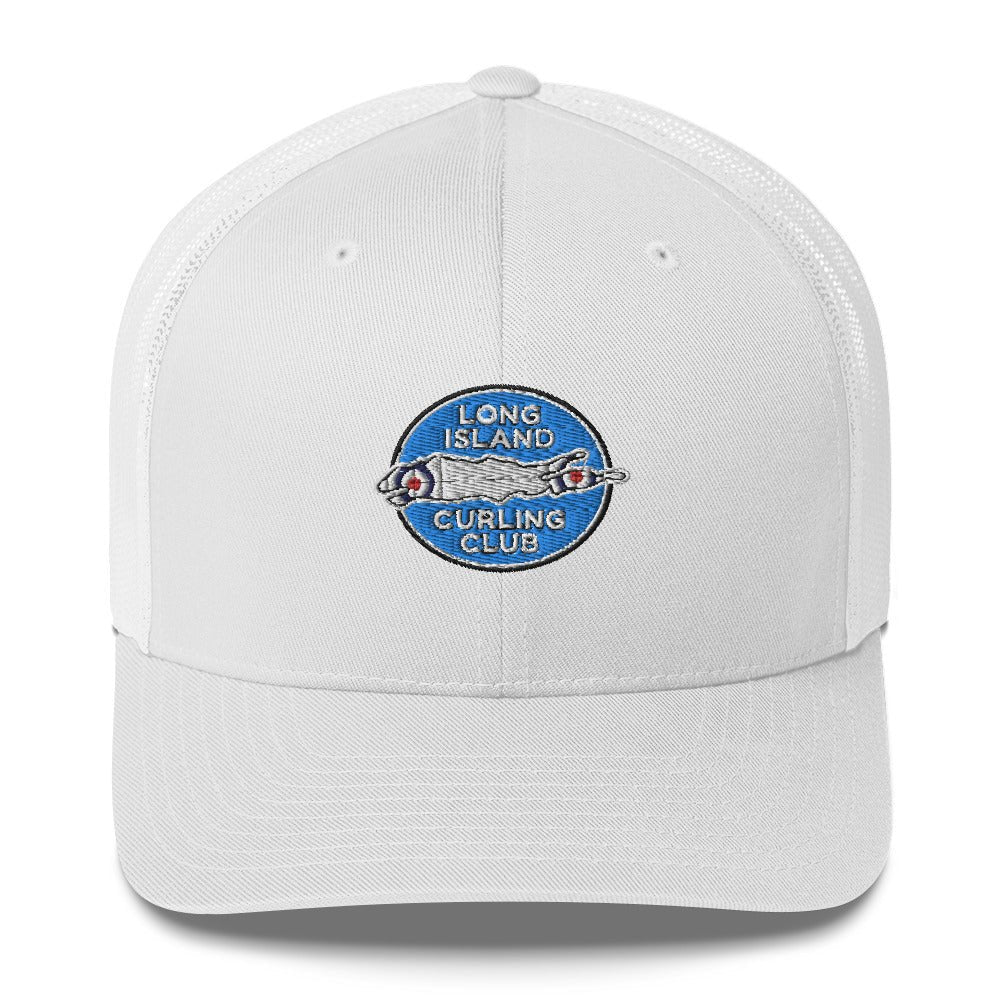 Long Island Curling Club Trucker Cap - Broomfitters